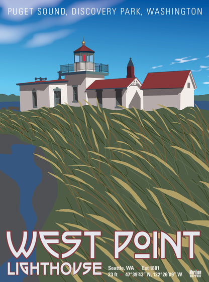 West Point Lighthouse Print