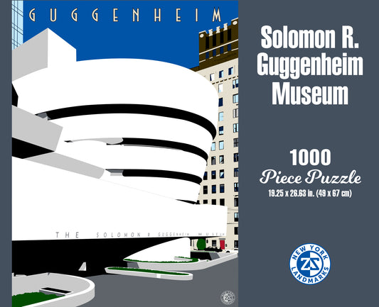 Guggenheim Museum 1000 or 500 Piece Puzzle