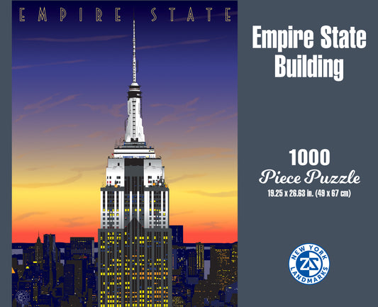Empire State Building 1000 or 500 Piece Puzzle