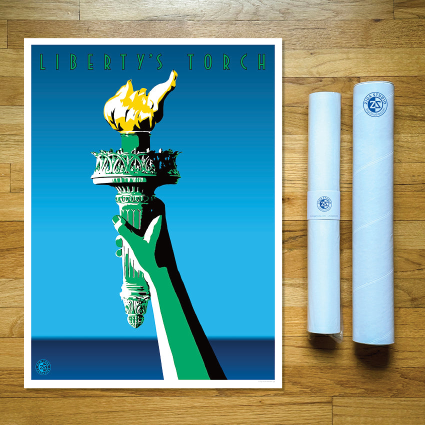 Liberty’s Torch Print