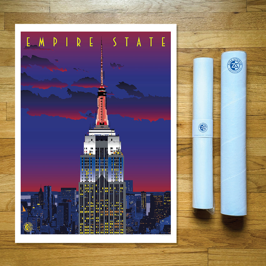 Empire State Print, Night