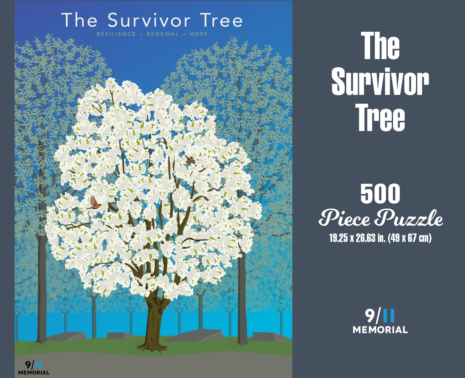 The Survivor Tree 1000 or 500 Piece Puzzle – Ziga Media