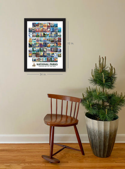WPA National Park Poster of Posters Giclée Print