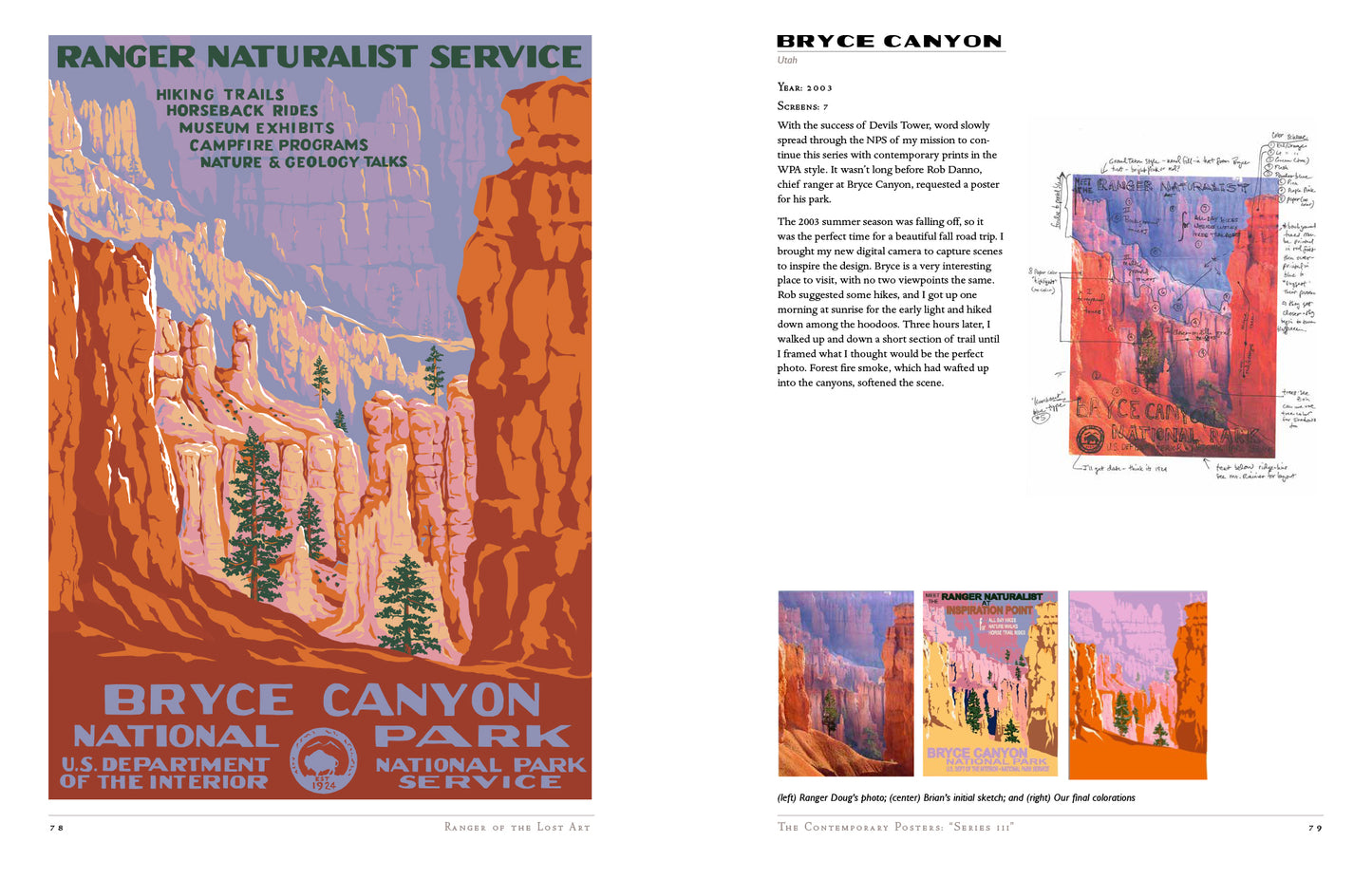 RANGER OF THE LOST ART—Rediscovering the WPA Poster Art of Our National Parks BOOK