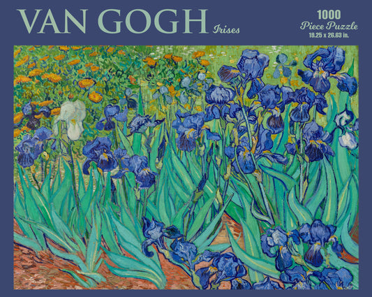 Van Gogh—Irises 1000 or 500 Piece Puzzle