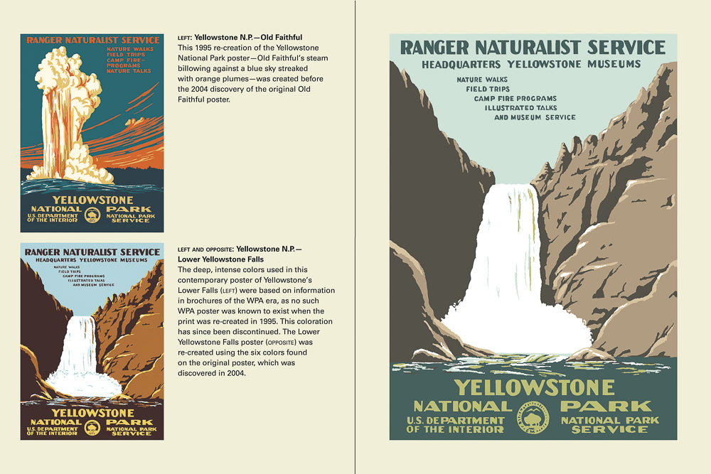 National Parks History of the WPA Poster Art Book - Ziga Media