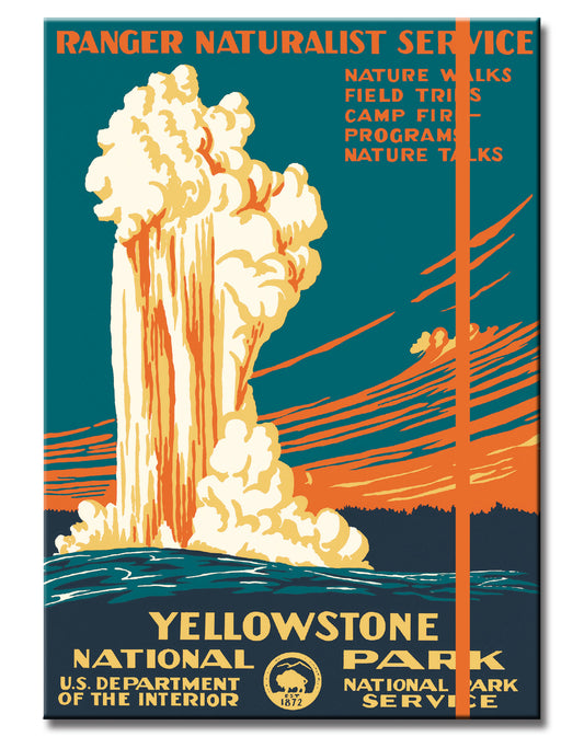 National Parks WPA Yellowstone Flexi Journal