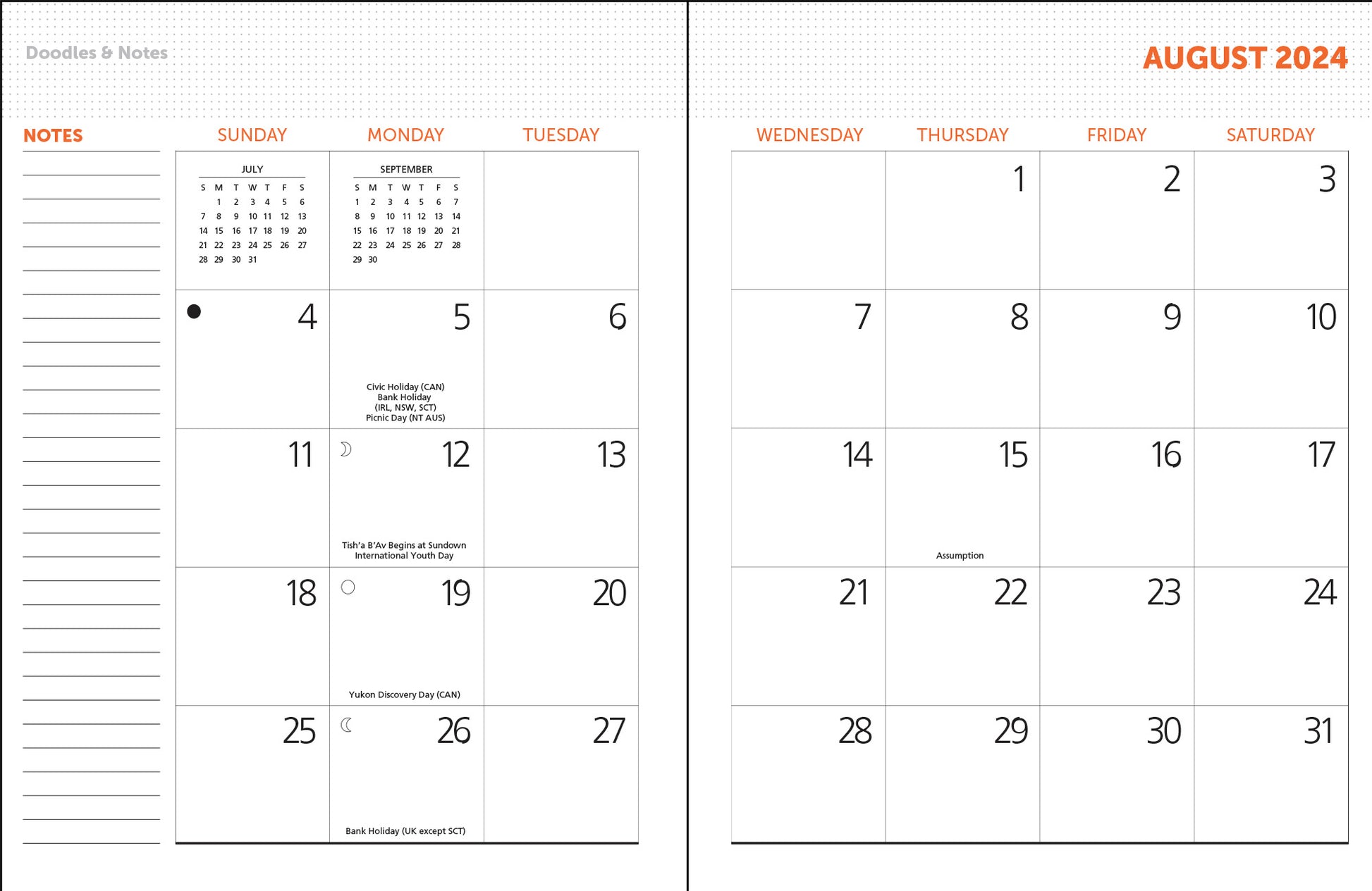 Monthly Planner