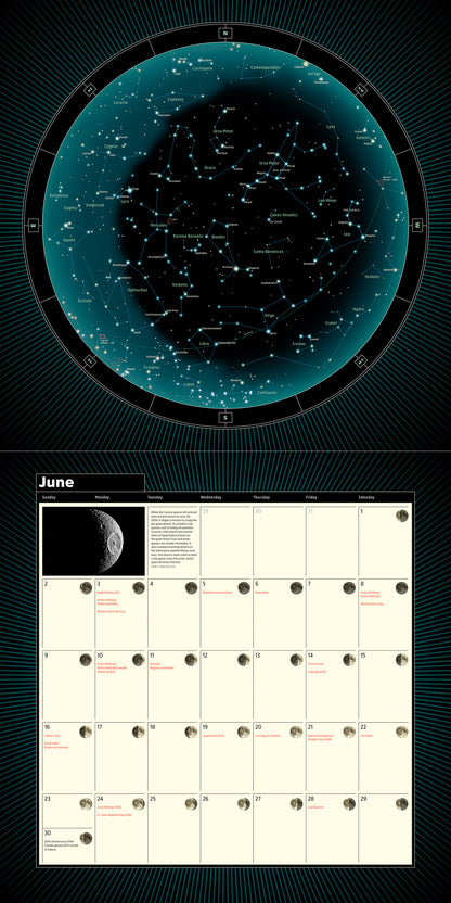 A Year of the Night Sky Wall Calendar