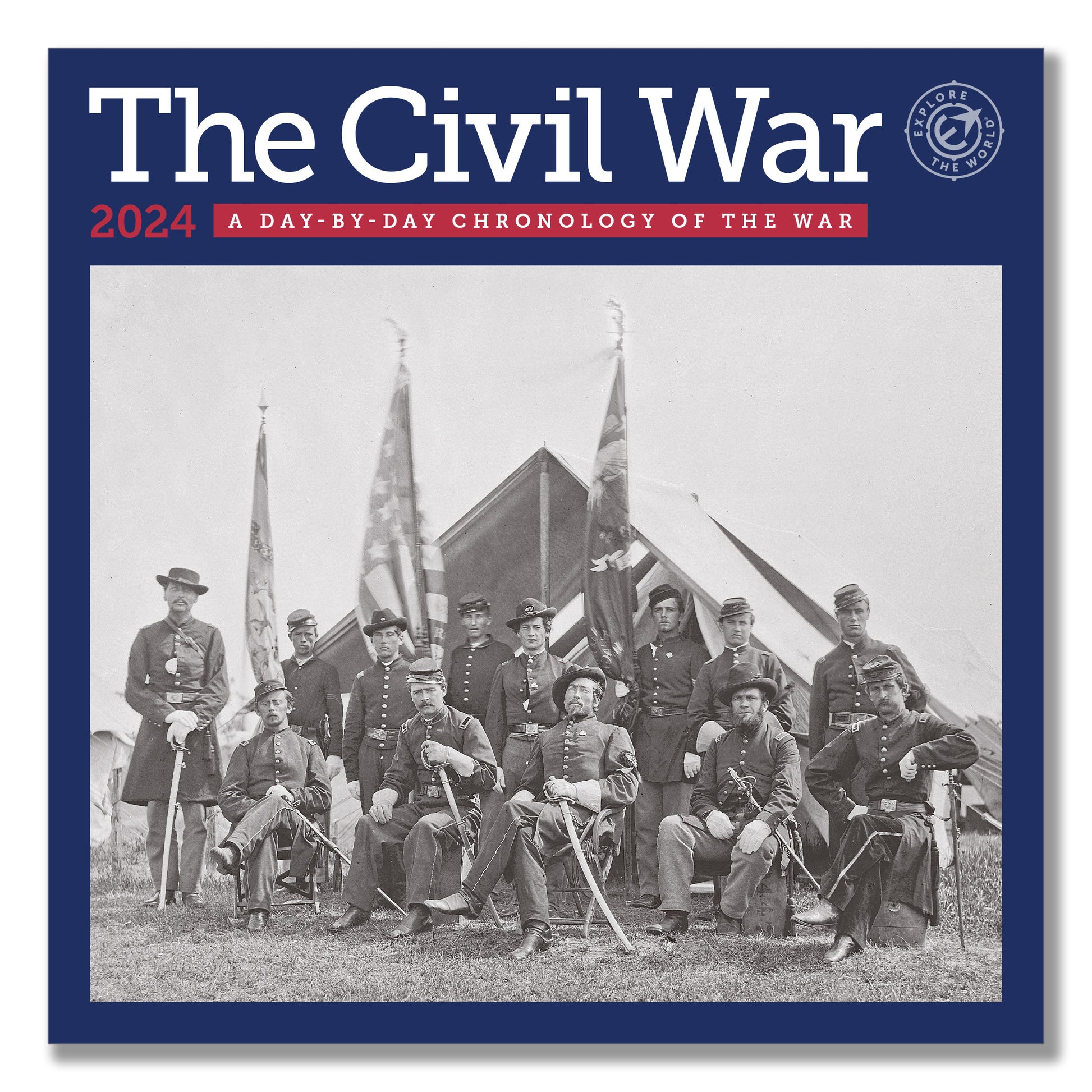 Civil War Day-By-Day Chronology Wall Calendar 2024