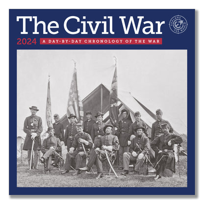 Civil War Day-By-Day Chronology Wall Calendar 2024