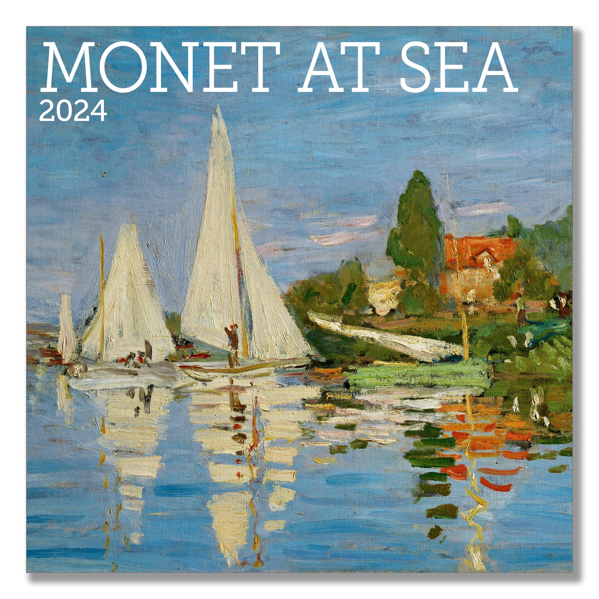 Monet At Sea Wall Calendar 2024