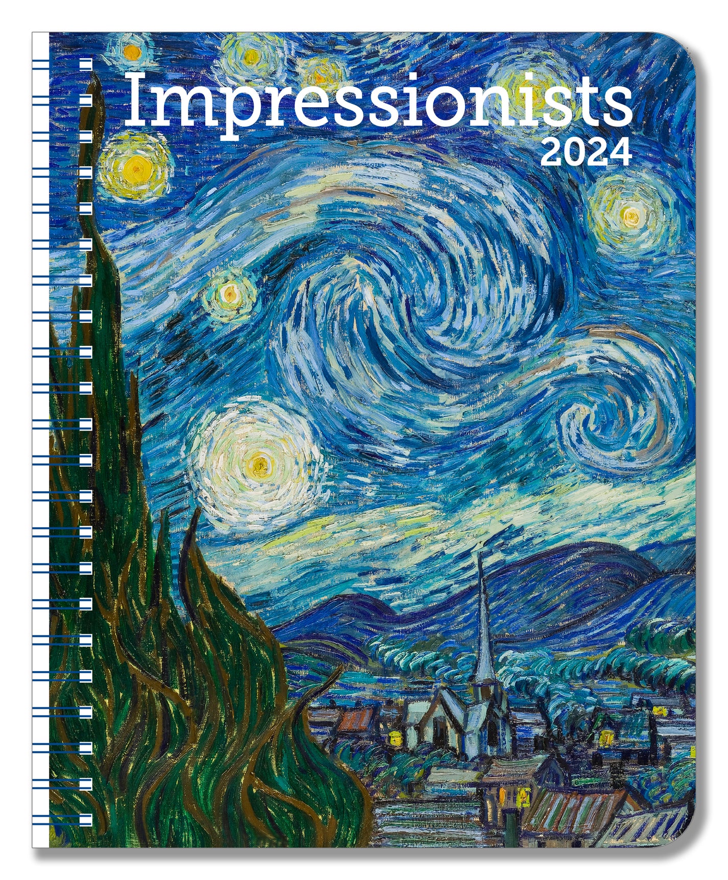 Impressionists Weekly Engagement Calendar 2024, Planner 6.5" x 8.5" Sp