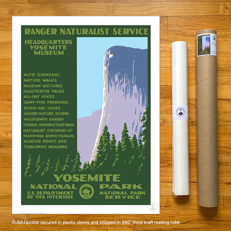 Yosemite National Park Grandview Edition Giclée Print