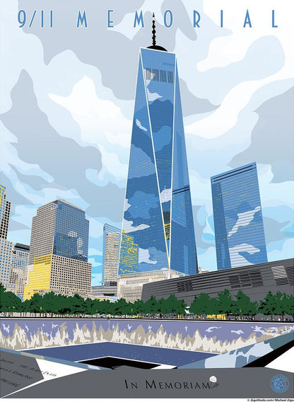 9/11 Memorial Print - Ziga Media